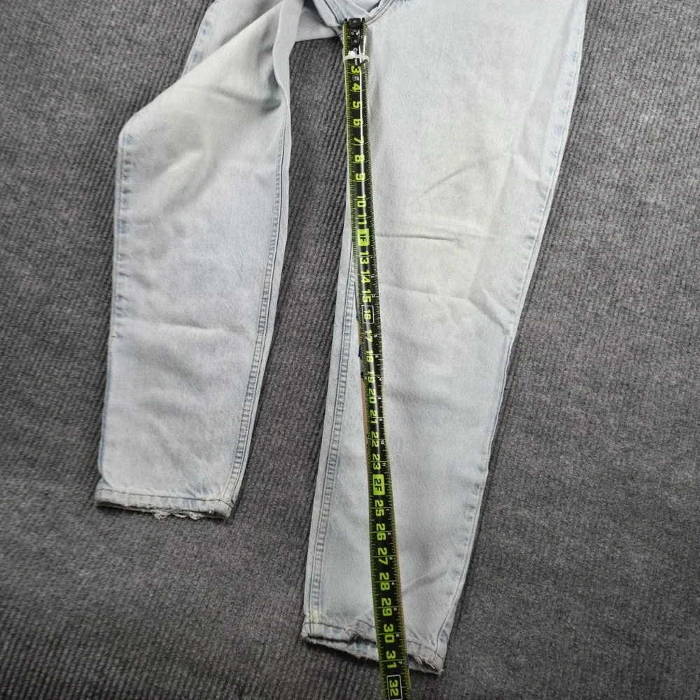 Levi's 550 Relaxed Fit Jeans Mens 34x32 Light Wash Orange Tab Vintage 90s Y2K